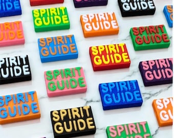 Spirit Guide Kandi Beads | 3D Printed Rave Bracelet Charms