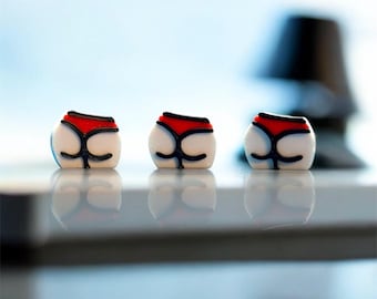 Booty Kandi Beads | 3D Printed Charms for Rave Bracelets