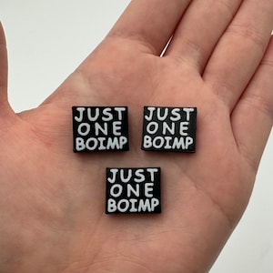 Just One Boimp Kandi Beads | Focal Beads / Charms for Raves, Friendship Bracelets, EDM Festivals. Packs of 3, 5, 10, 20 & 35 Beads