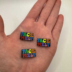 Face Melt Kandi Beads | Focal Beads / Charms for Raves, Friendship Bracelets, EDM Festivals. Packs of 3, 5, 10, 20 & 35 Beads