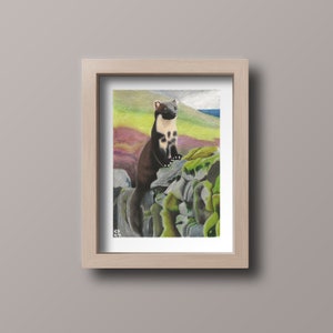 Scottish Marten Print