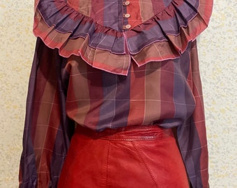 blusa victoriana vintage 38