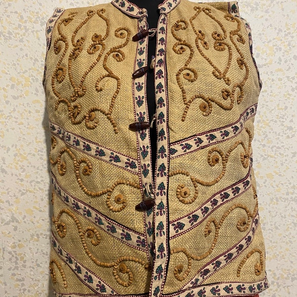 veste vintage india coton hippie 42