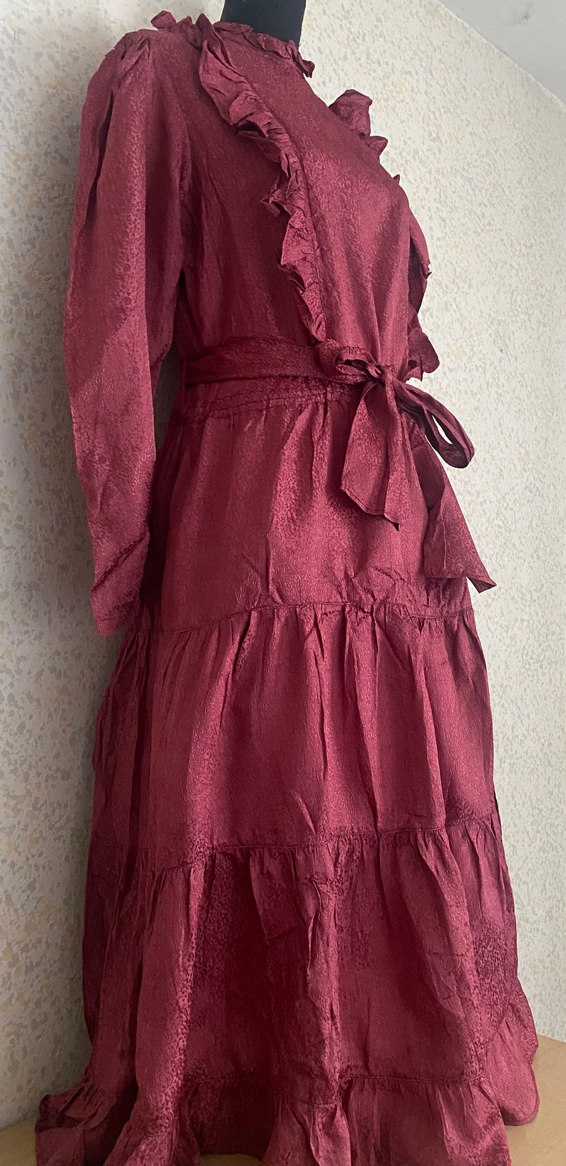 robe vintage maxi prairie jacquard 42 image 3