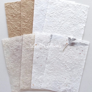 Decor Paper - Creative Special Material Paper - 8 Sheets - Size A5 - For Journaling, Planner, Scrapbook