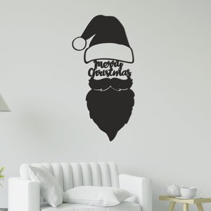 Wall Decoration Santa Claus Scene Laser Cut, Svg,Dxf, Ai, Eps, Glowforge Ready, CNC Cutting,Digital Vector File Instant Download