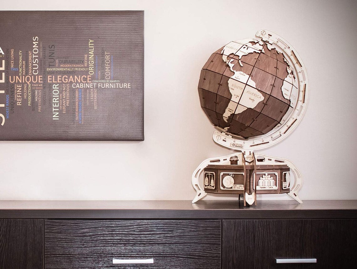 World Jewellery Box Puzzle Box Laser Cut File SVG DXF Ai Etsy