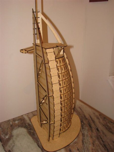 puzzle 3D burj al arab 37 pièces adulte collection monument