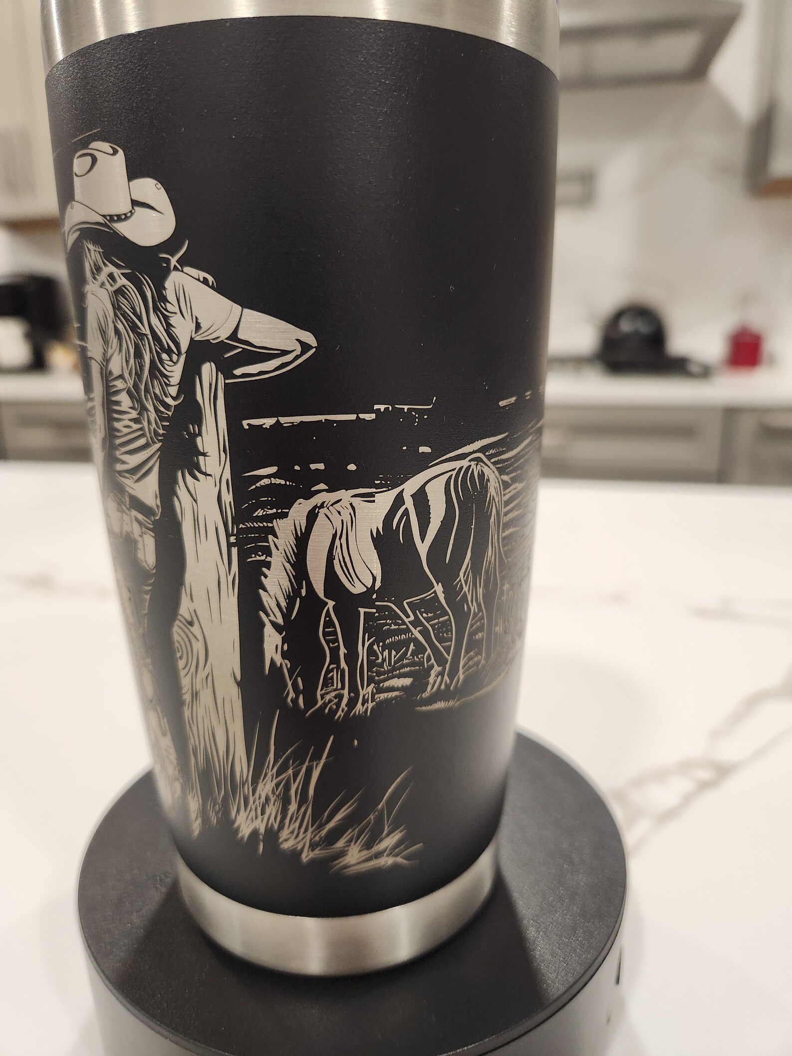 20oz Tumbler Laser Svg Horse Cowgirl Freedom 20oz Tumbler Full Wrap ...