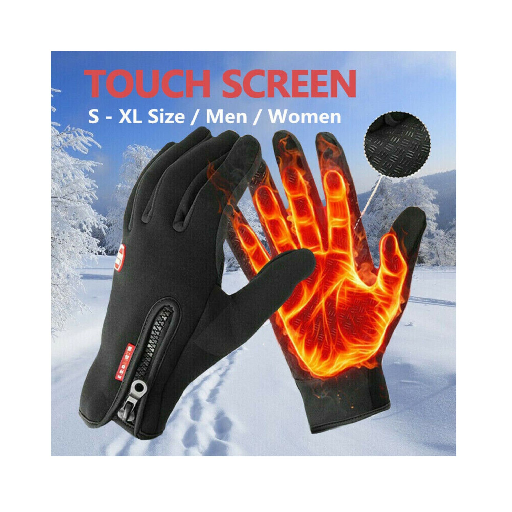 メーカー直送 Thermal Heated Gloves For Men Women Mittens Usb Electric Hand
