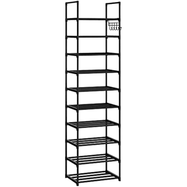 Shoe Rack 10 Tiers Tall Shoe Rack for Entryway 20 24 Pairs Etsy