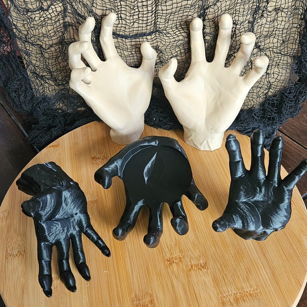 3D Scary Devil Hands, Creepy Reaching Hand Wall Decor, Party piece, Scary, Wall Decor, Halloween, 3D Hand, Wall Hand Reaching Candle Holder