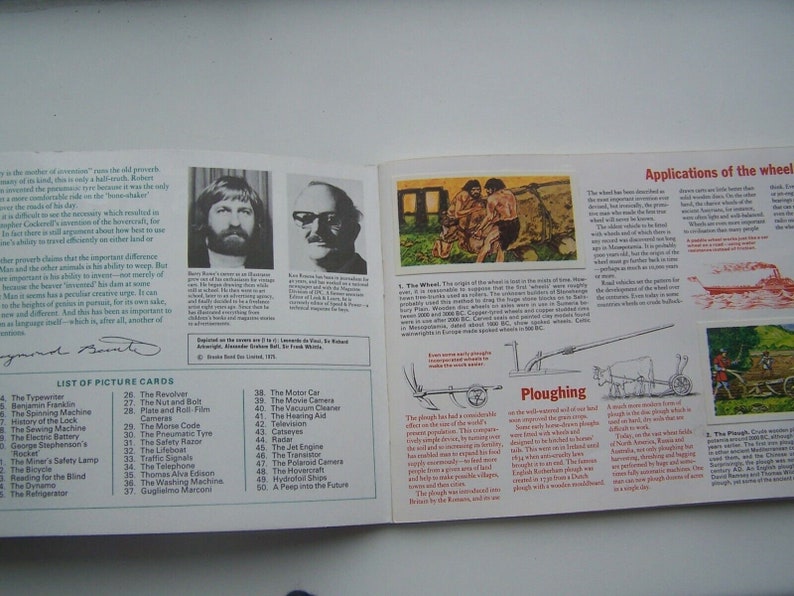 Tea Cards, Brooke Bond, Picture Cards, Inventors and Inventions ...