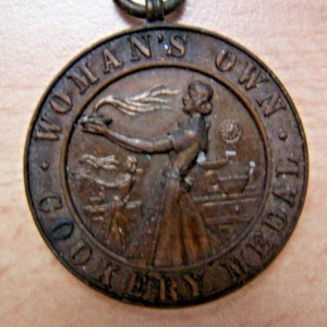 Médaille, Femme personnelle, Cuisine, Médaille, Récompense