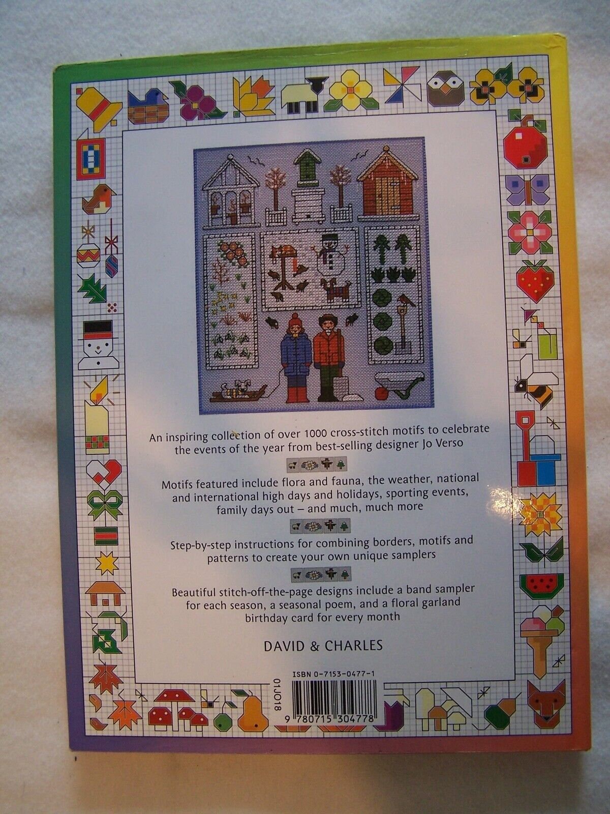 Picture It in Cross Stitch book by Jo Verso