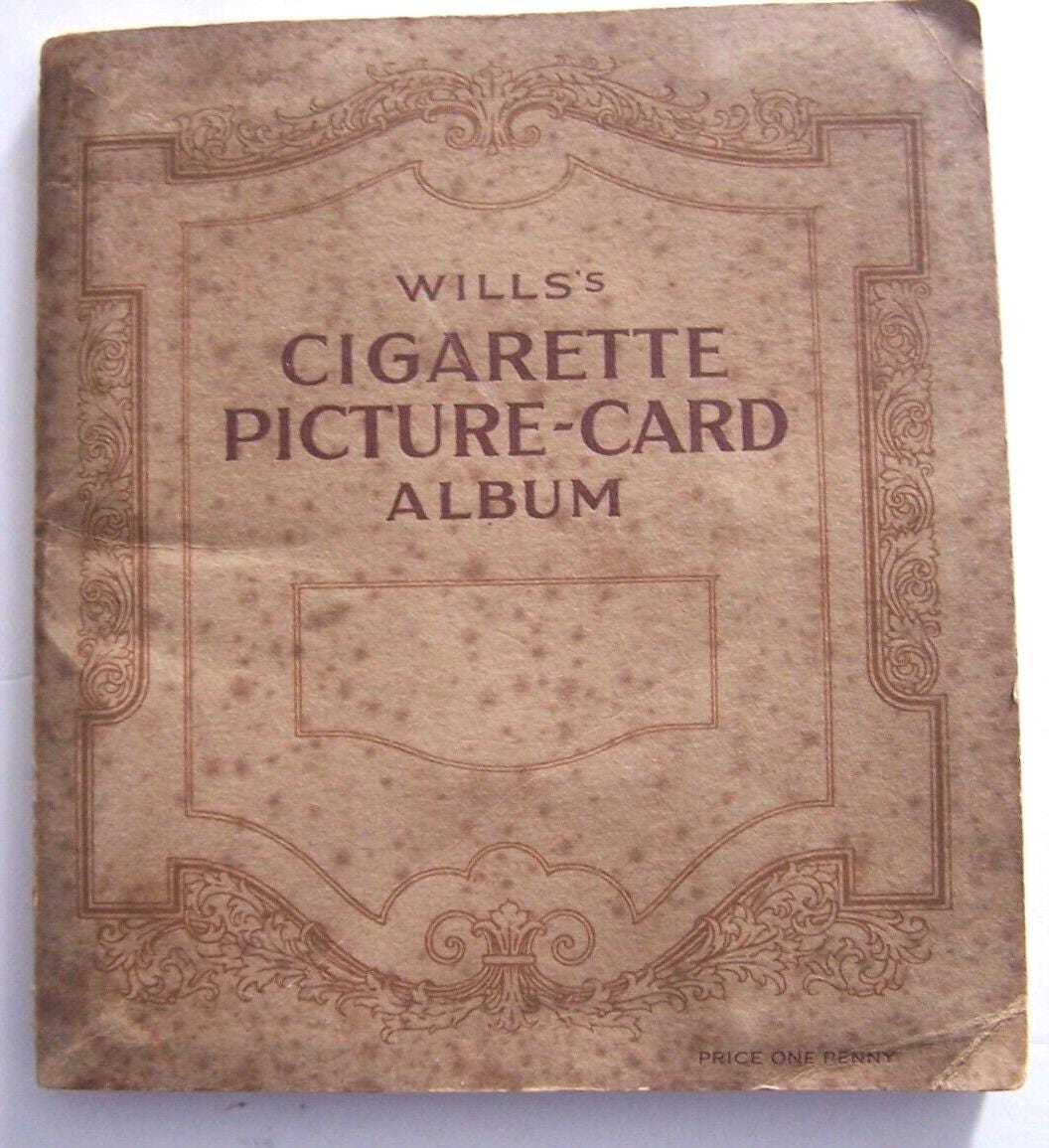 Cigarette Card Album