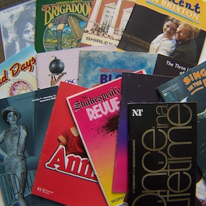 Theatre Programmes, Bundle, Comedy, Musical, Drama, National Theatre, London