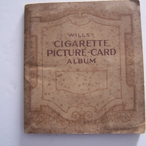 Cartes pour cigarettes, testament, album de cartes illustrées, fleurs de jardin, complet