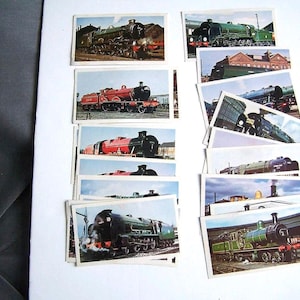 Cigarette Cards, Doncella Cigars, Golden Age of Steam, Complete Set of 24, 1976