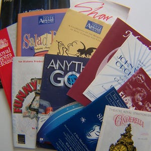 Theatre Programmes, Bundle, Comedy, Musical, Drama, Ballet