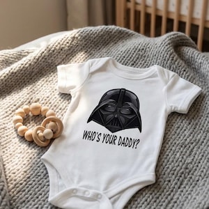 Body de bebé divertido: ¿Quién es tu papá? Body de bebé sarcástico