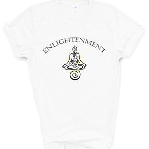 Camiseta &quot;Despertar Kundalini, Iluminación Espiritual, Energía Chakra&quot; - Regalo de Yoga, Meditación y Consciencia
