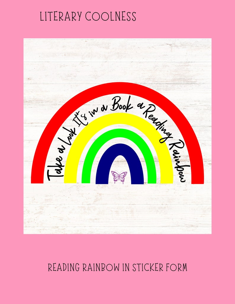Reading Rainbow - Etsy