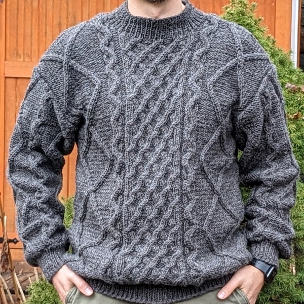 Mens Yak Wool Sweater Etsy