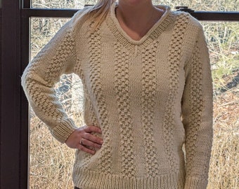 Frauen Beige Pullover