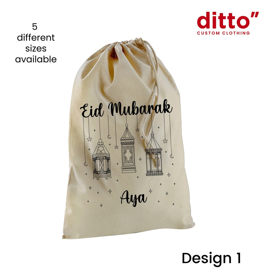 Personalised Kids Eid Gift Bag, Personalised Eid Gift Bag, Eid Gift Bag