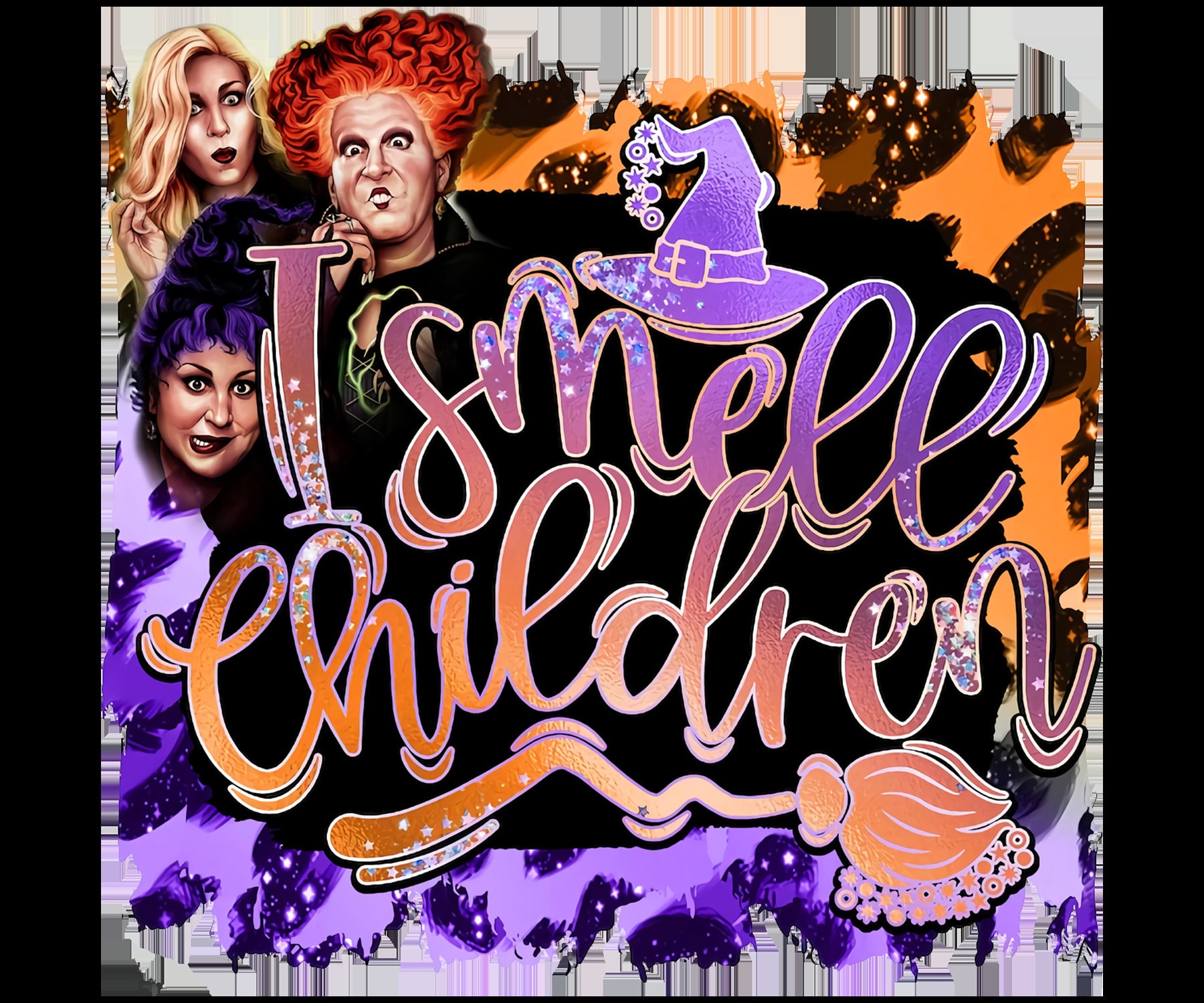 I Smell Children Hocus Pocus Halloween Sublimation Etsy