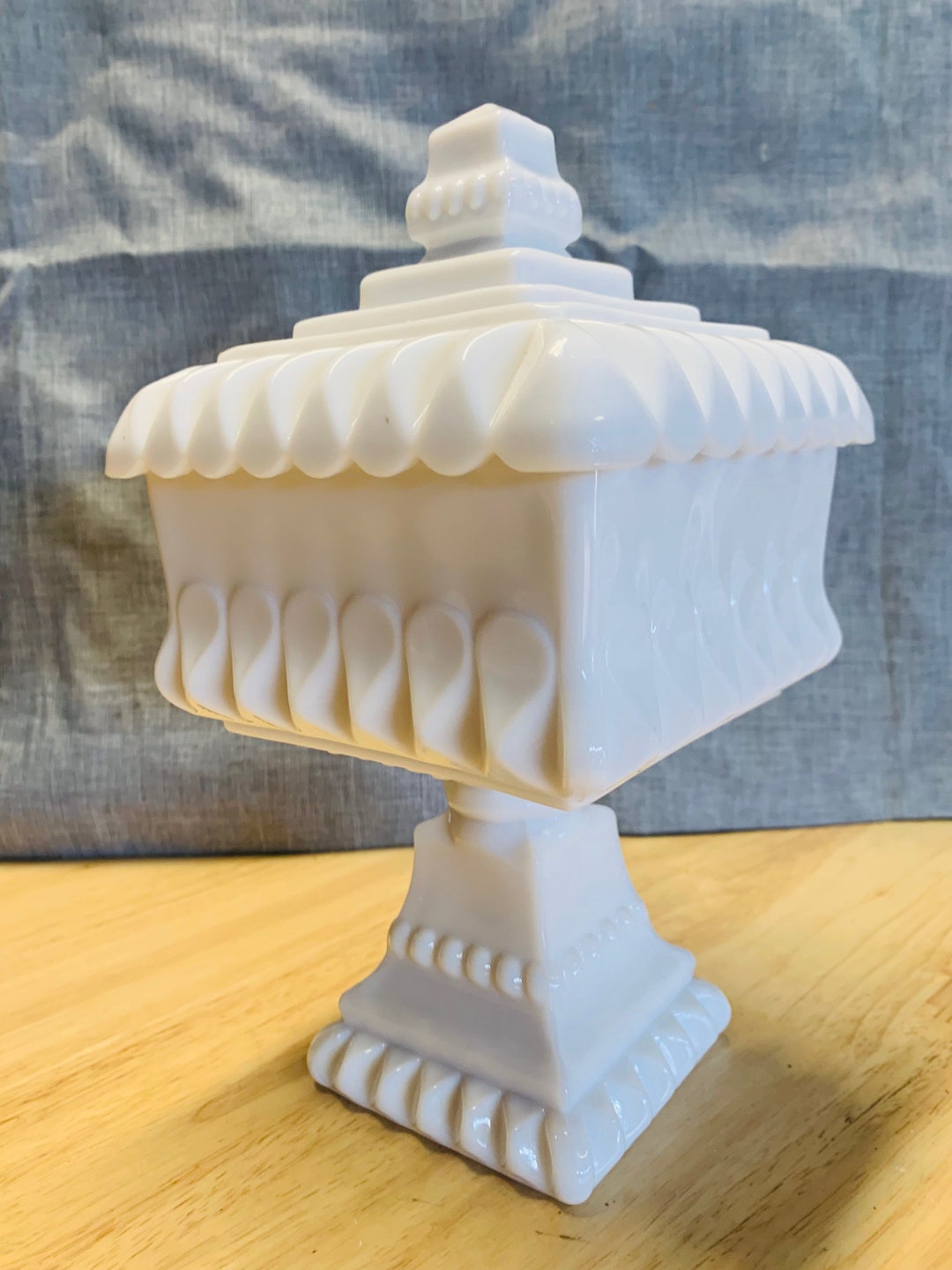 Authentic Westmoreland Hand Made Milk Glass Etsy