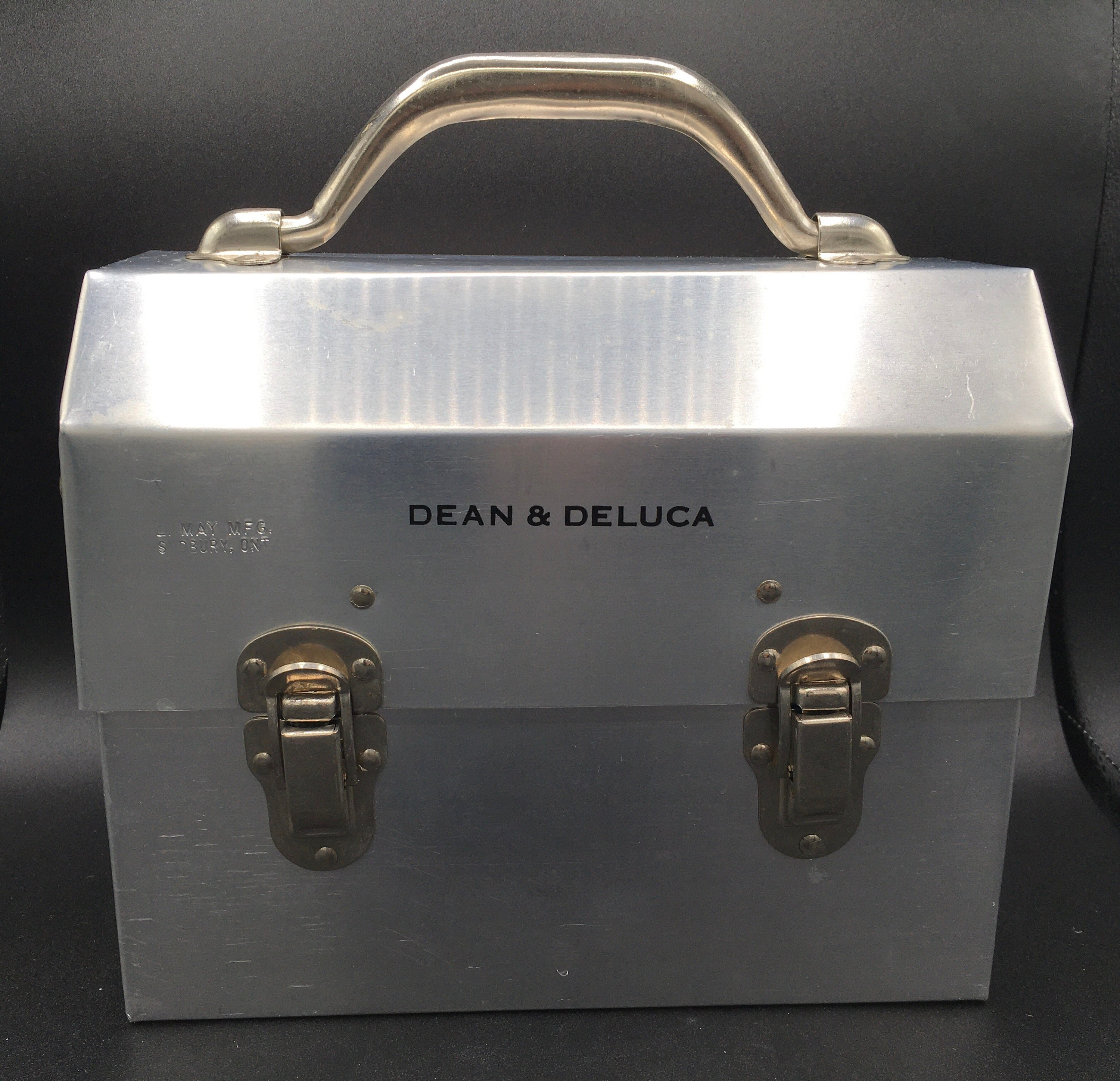 Vintage Industrial Metal Lunchbox Dean & Deluca - Etsy Vintage Industrial Metal Lunchbox Dean & Deluca - Etsy