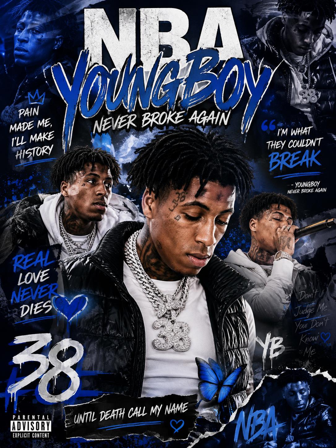Nba Youngboy Posters - Etsy