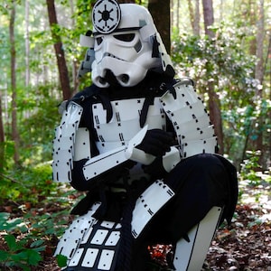 SAMURAI STORMTROOPER V4 Star Wars Cosplay Armor Set