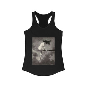 Pagan Witch Art - Witch - Wicca - Wiccan - New Age - Mystic - Women&#39;s Ideal Racerback Tank