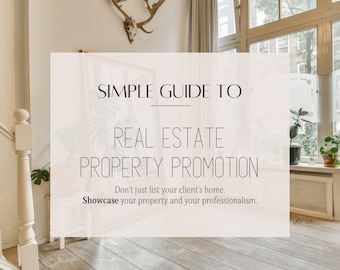 A Simple Guide to Real Estate Listing Promotion | Digital Download