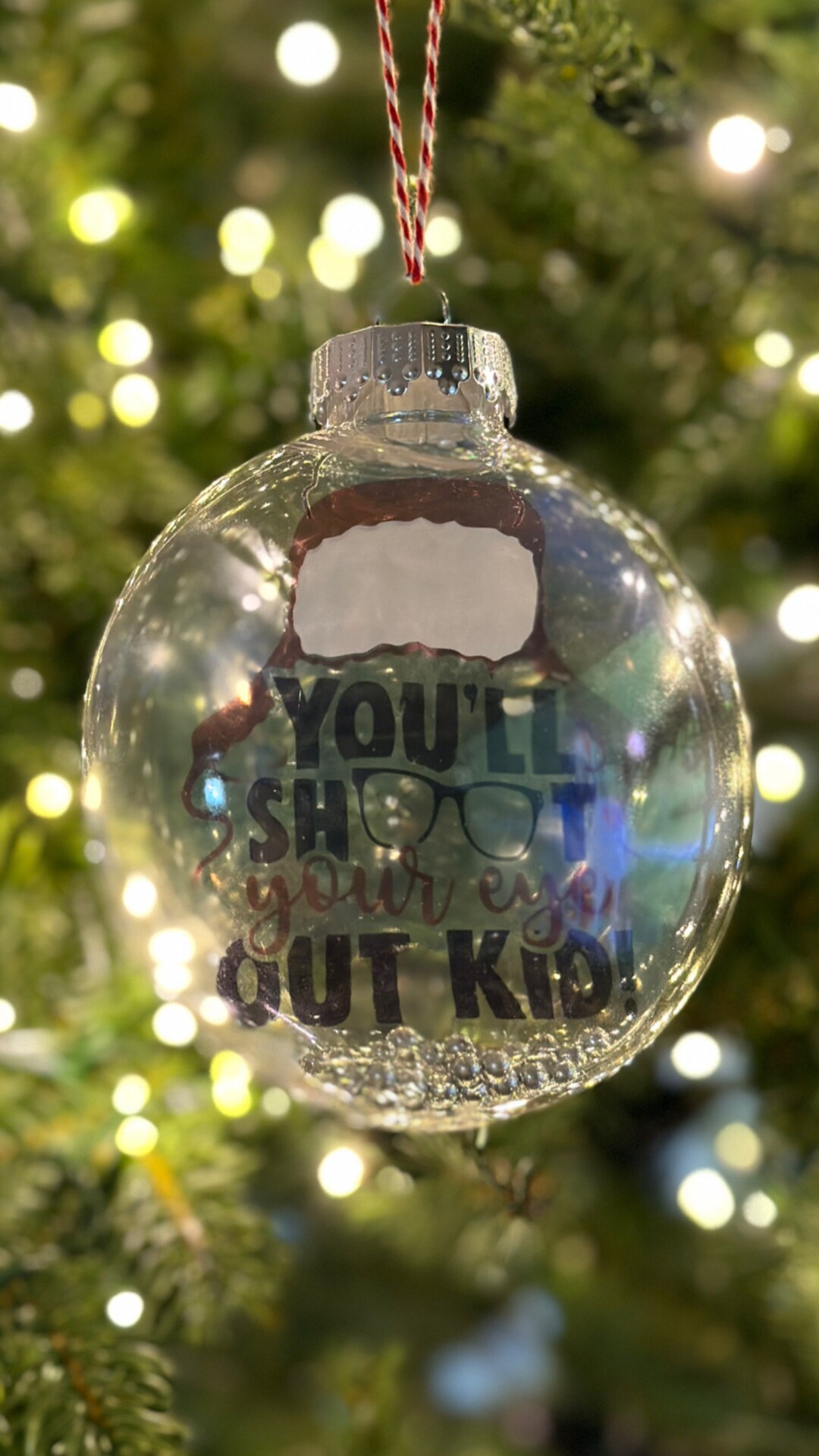 Christmas Story Ornament Youll Shoot Your Eye Out Kid Etsy