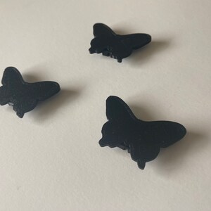 6x Moth Bike Spoke Decorations - Moth cycling accessories - bike gift for him or her - goblincore cyclist gift image 8