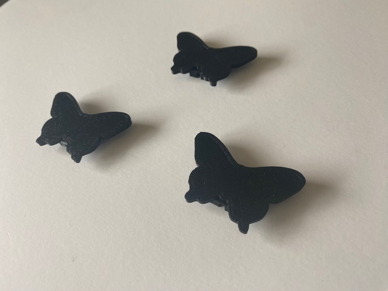6x Moth Bike Spoke Decorations - Moth cycling accessories - bike gift for him or her - goblincore cyclist gift image 8