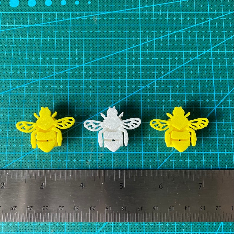 6x Bee Bike Spoke Decorations, bee bicycle decorations, bee bike accessories, bee themed bike parts image 8