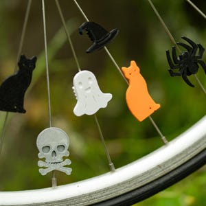 6x Cat Bike Spoke Decorations - fietskatdecoratie - kattenfietsdecoratie, voor fietsfeest of fietsparade en harige fans afbeelding 11