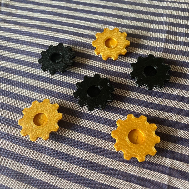 Steampunk Bike Decorations, bicycle spoke decoration, steampunk theme bicycle, dieselpunk bike accessories, gear themed bike parts image 4