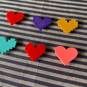 6x Heart Bike Spoke Decorations, valentines bicycle decorations, cute bike accessories, heart themed bike parts image 8