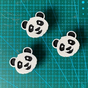 6x Panda Bike Spoke Decorations, Panda bicycle decorations, cute bike accessories, panda themed bike parts image 8
