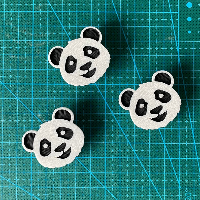6x Panda Bike Spoke Decorations, Panda bicycle decorations, cute bike accessories, panda themed bike parts image 8