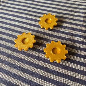Steampunk Bike Decorations, bicycle spoke decoration, steampunk theme bicycle, dieselpunk bike accessories, gear themed bike parts image 7