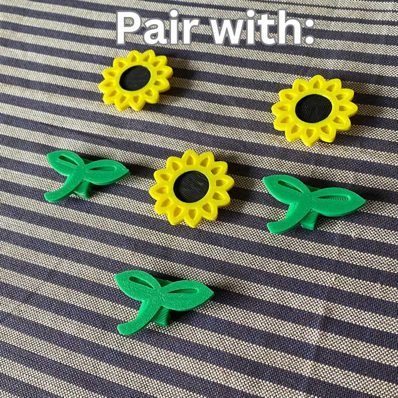 Decorações de Girassol para Raios de Bicicleta (x6) - Decorações de margarida para bicicleta - Presente de flor para raios de bicicleta - Presente para ciclista, festa de bicicleta ou desfile de bicicletas imagem 8