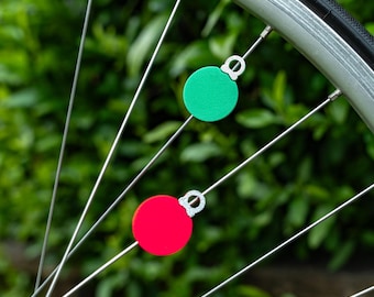 Christmas Ball Bike Decorations, Christmas bicycle decorations, xmas gift for cyclist, Christmas bike ornament, holiday bike decorations