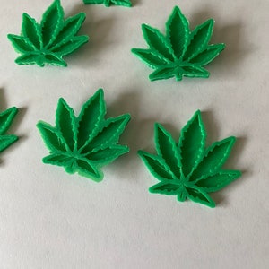 6x Hemp Leaf bike decorations, Weed Leaf bicycle accessories, Pot leaf Bike Spoke Decorations, weed enthusiast gift image 8